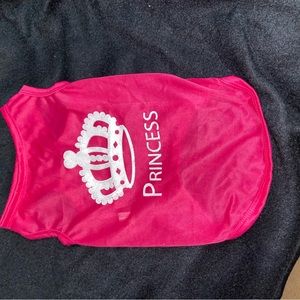 NWOT Princess Dog Shirt